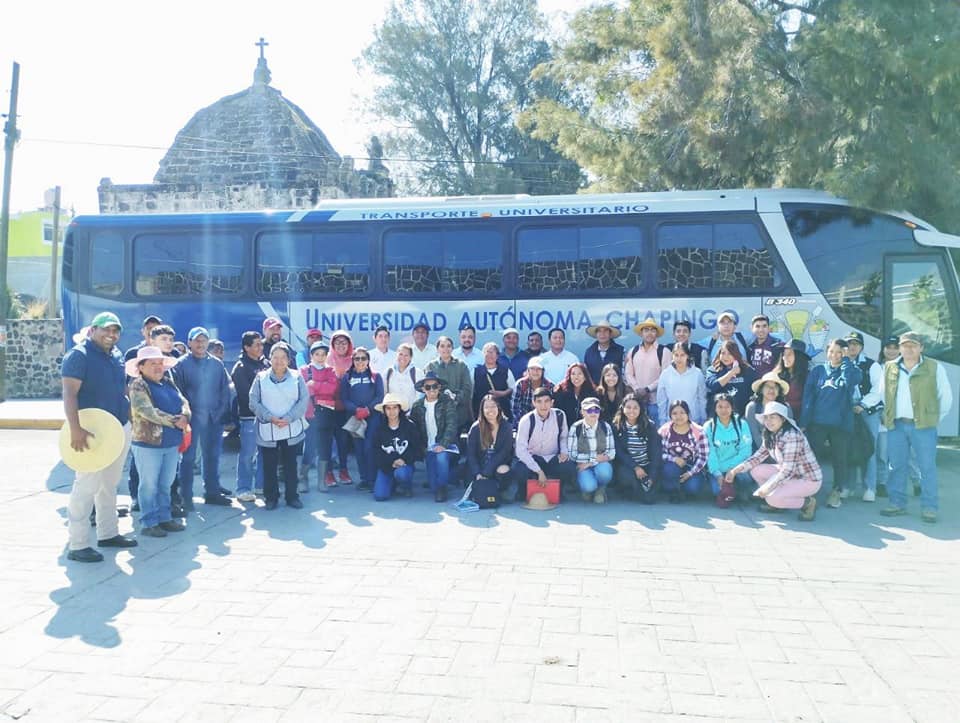 Fruticultores calpenses reciben a estudiantes de la Universidad Autónoma de Chapingo