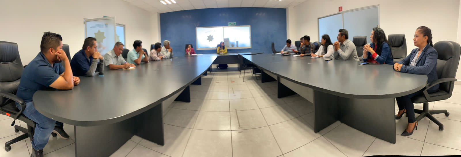 Evalúa regidora Berenice Porquillo y autoridades auxiliares acciones en materia de seguridad