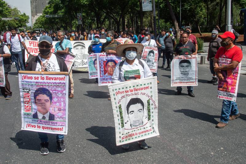 México supera las 31 mil personas desaparecidas en tres años