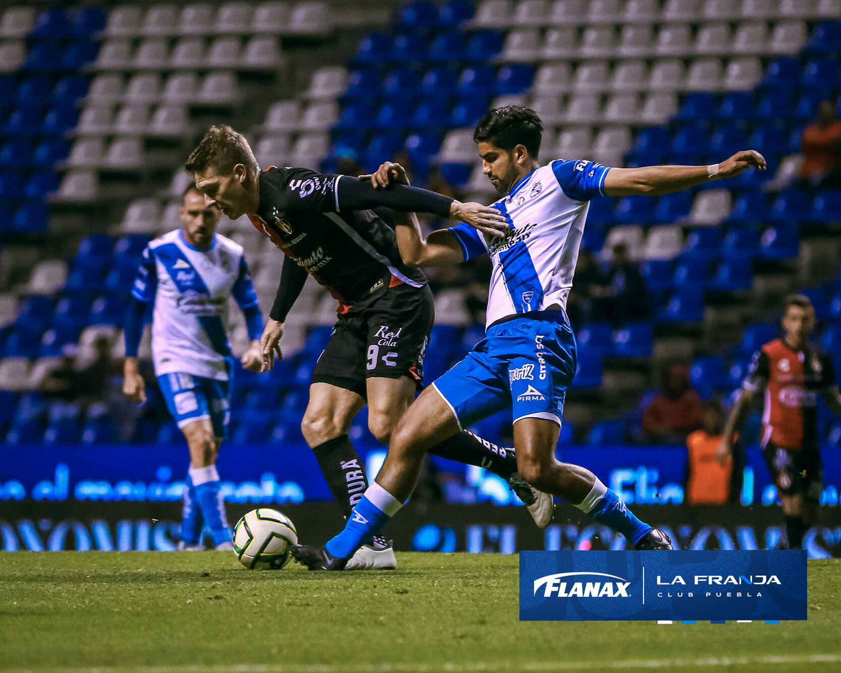 Puebla ni las manos metió ante el Atlas en el Cuauhtémoc