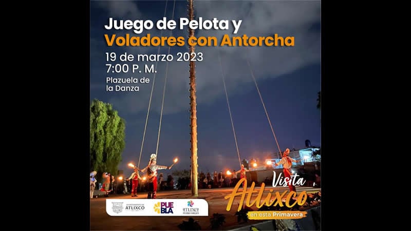 Todo listo para disfrutar la llegada de la primavera en Atlixco