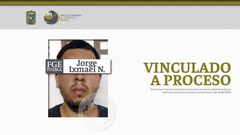 Ixmael N. es enviado a prisión por el feminicidio de su concubina; la reportó como desaparecida tras asesinarla