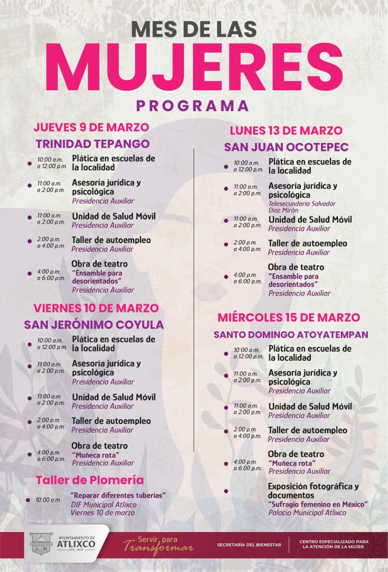 boletin MES DE LAS MUJERES 02