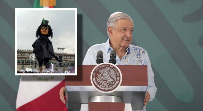 AMLO condena quema de piñata de ministra Norma Piña: ‘No son nuestros enemigos’
