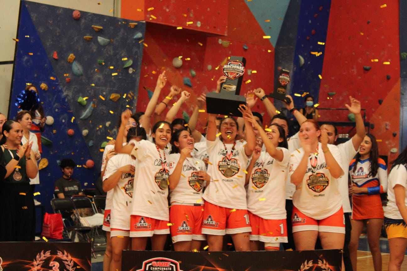 Halcones de la Inter campeonas nacionales de Liga ABE II