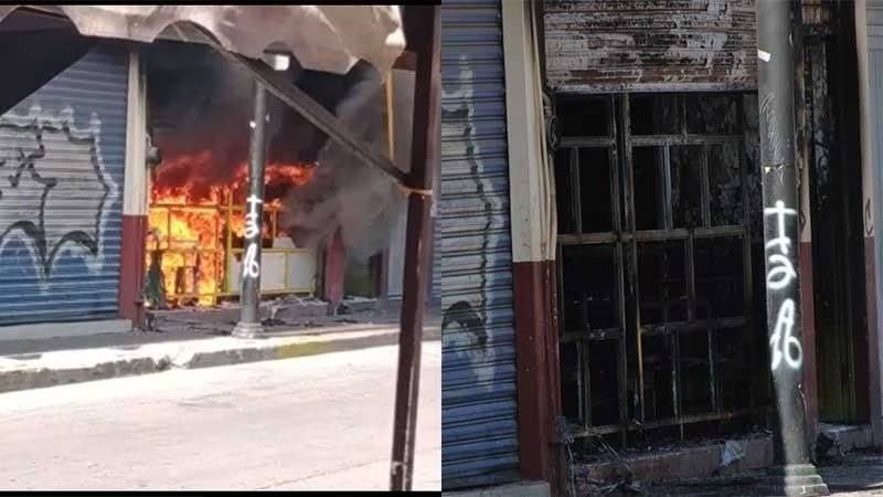 Violencia en Celaya: Bar es balaceado e incendiado; una persona murió