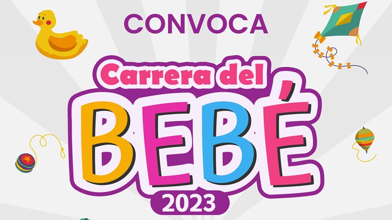 Anuncia gobierno de Atlixco carrera del bebé 2023
