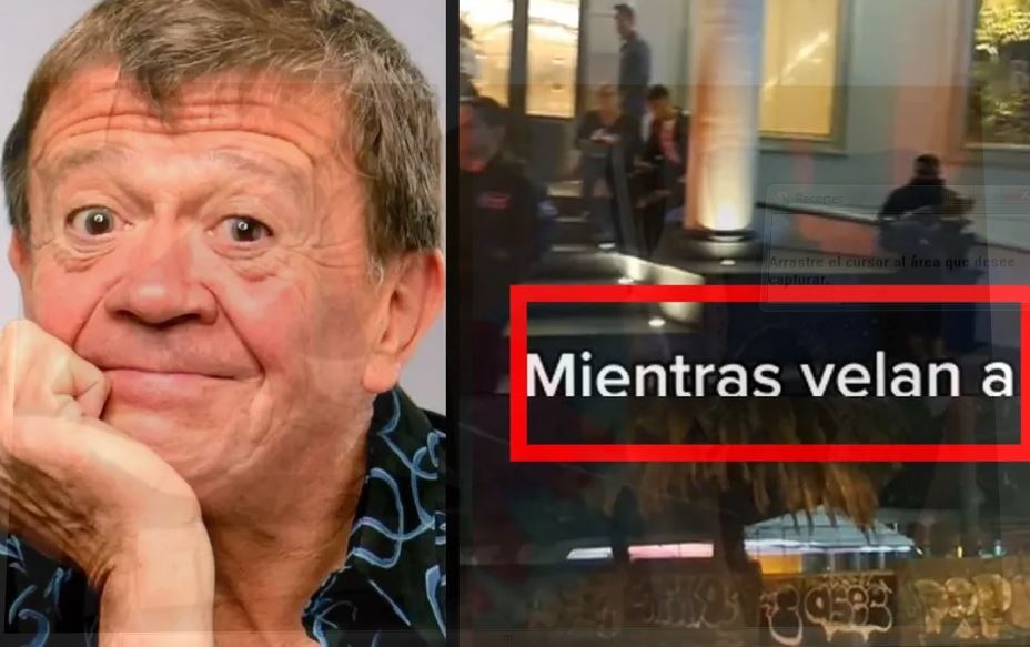 "No se podía cancelar": Boda se hace viral tras festejarse frente al funeral de "Chabelo" (Vídeo)