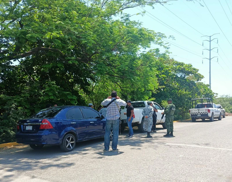 Detienen a cuatro miembros de la Guardia Nacional en Oaxaca por tráfico de migrantes