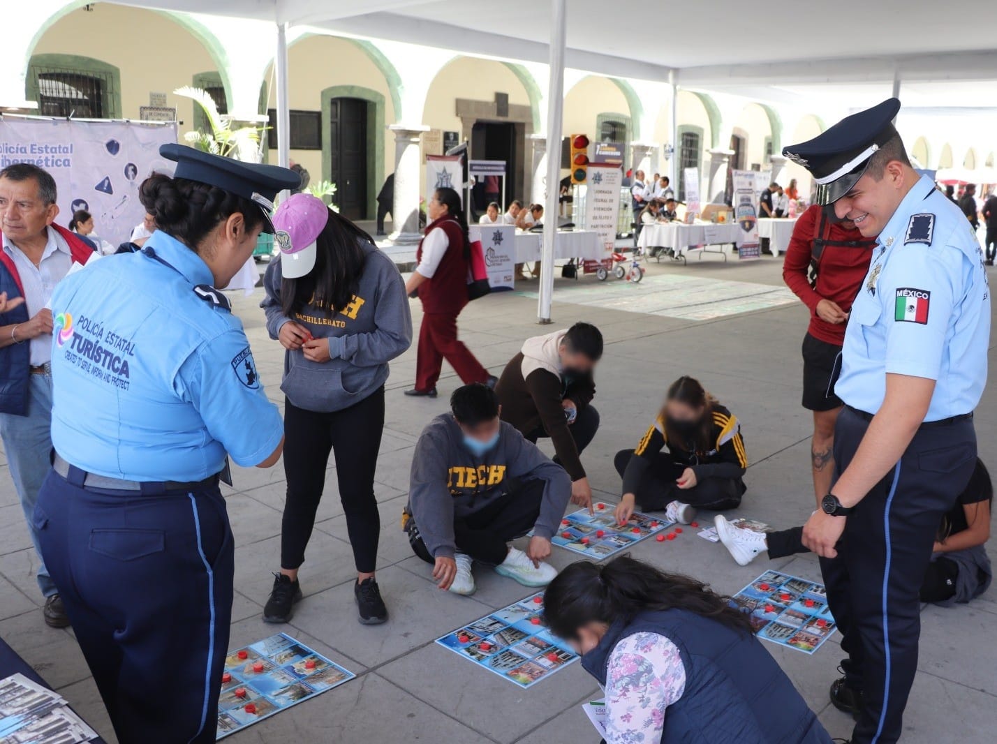Gobierno estatal y municipal encabezan jornada de Prevención del Delito en San Pedro Cholula