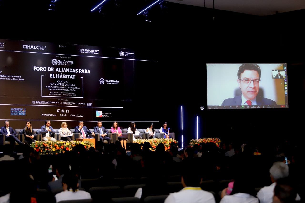 San Andrés Cholula fue sede por segunda ocasión del Foro de Alianzas para el Hábitat