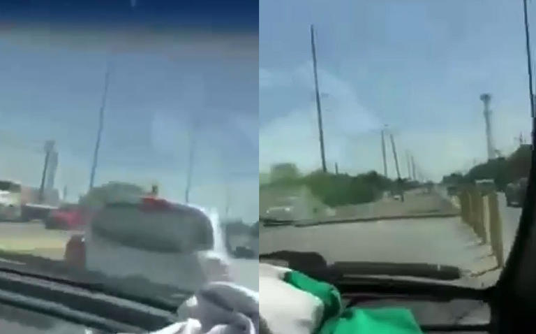 Estudiantes chocan contra auto mientras van grabando y huyen del lugar para evadir responsabilidades (Vídeo)