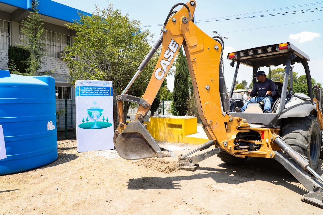 Inicia construcción de segunda ecotecnia en planteles educativos de San Andrés Cholula