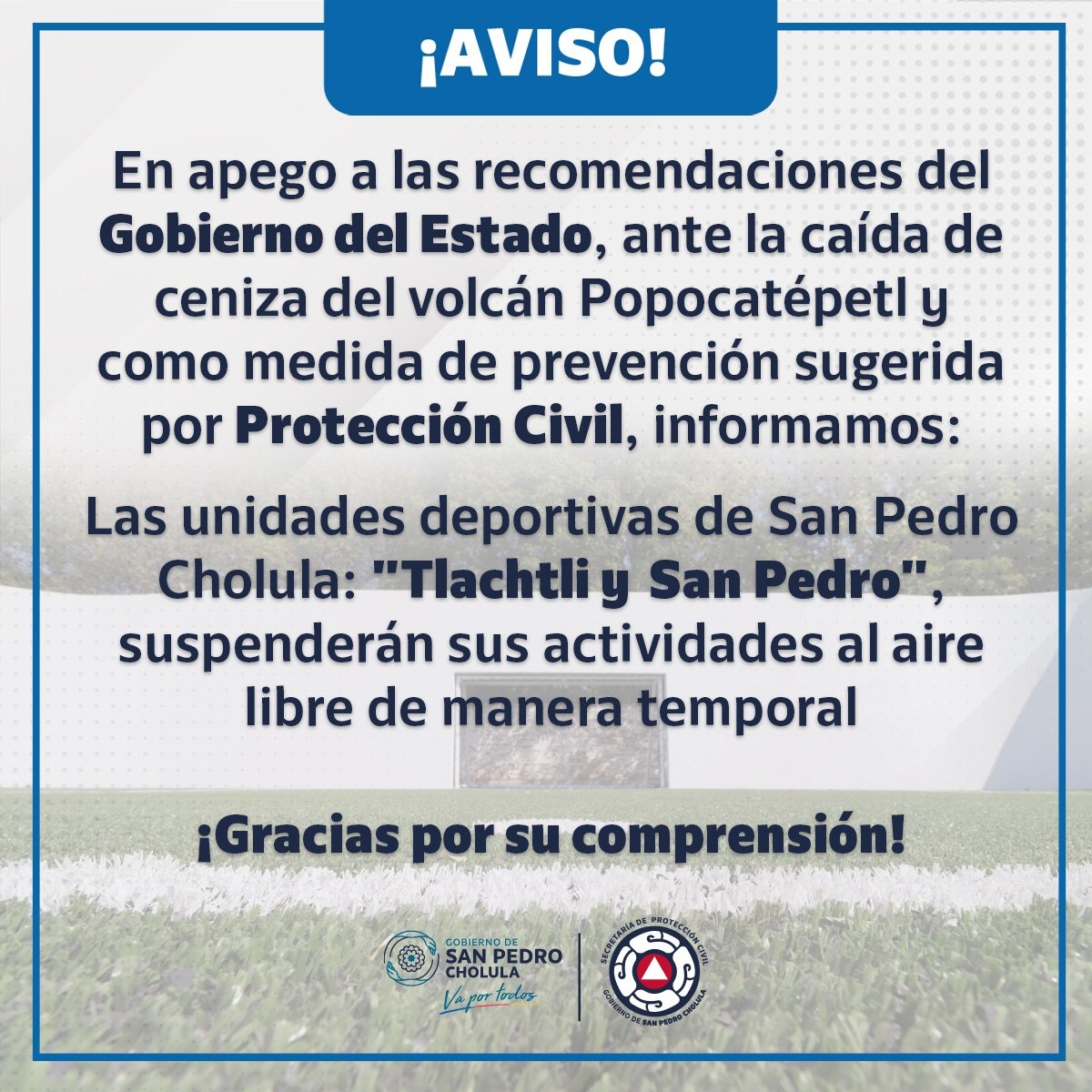 Gobierno de Cholula, refuerza las medidas de prevención en favor de la salud de las familias