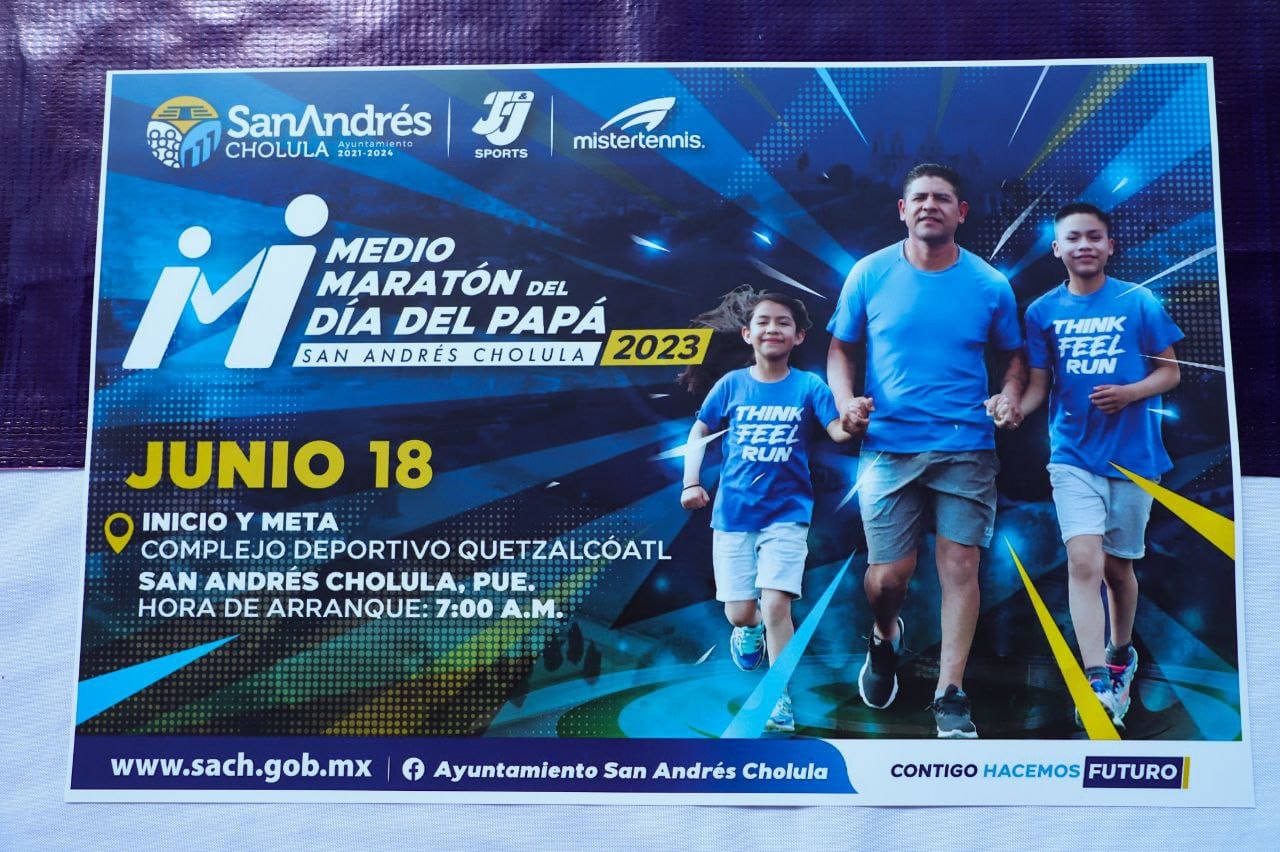 Mundo Tlatehui presentó el medio maratón del Día del Papá a realizarse el 18 de junio