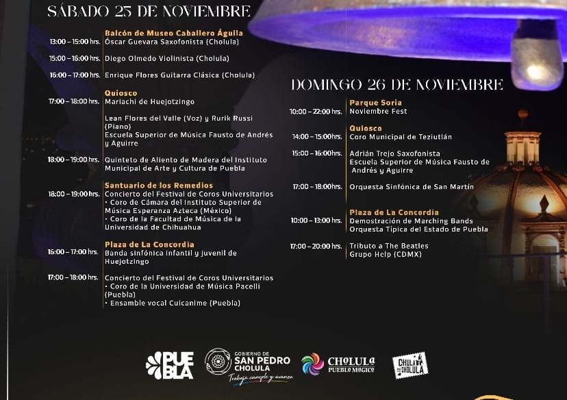 Gobierno de Cholula presenta las actividades del Festival Vaniloquio 2023