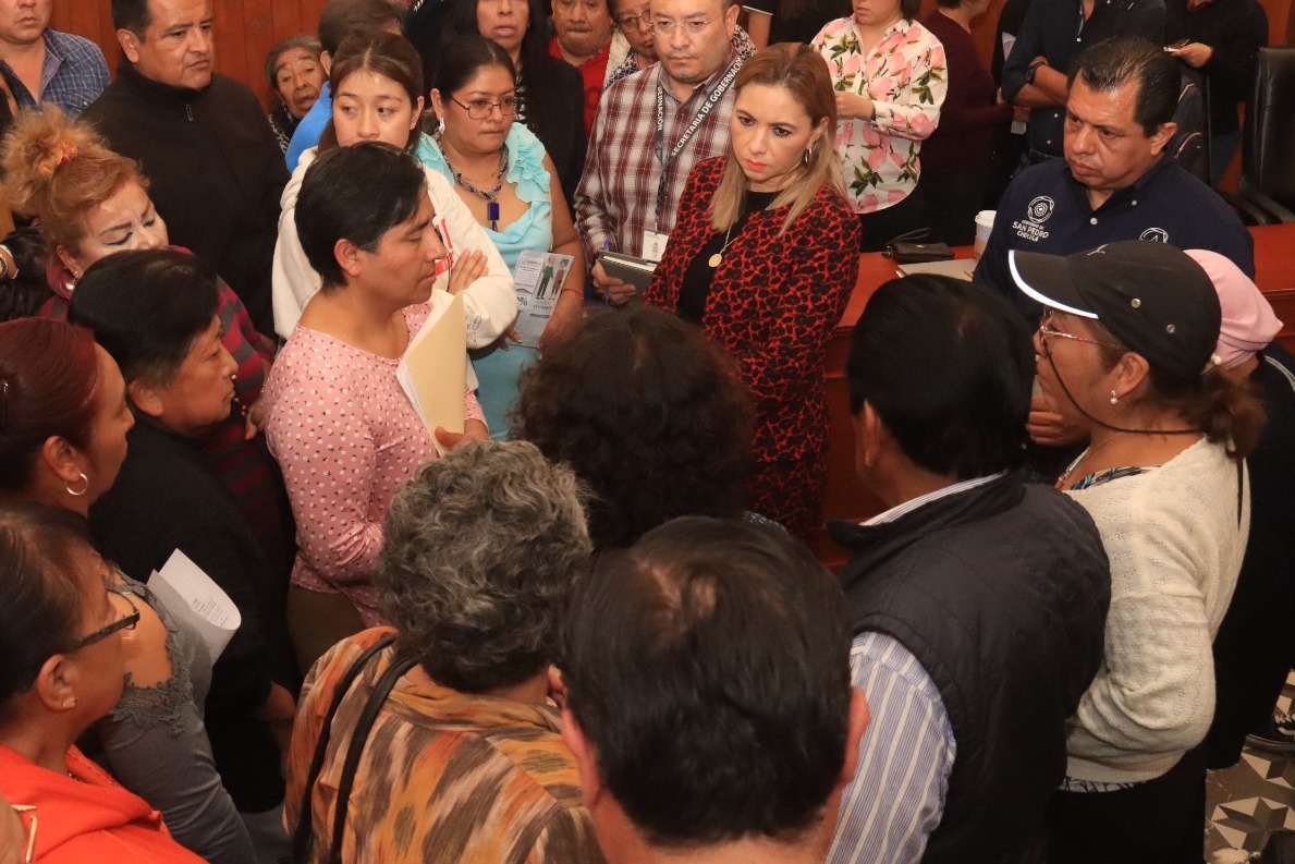 Paola Angon pide a la ciudadanía hacer alianza en el tema del agua potable