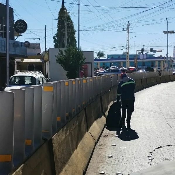 Mantenimiento integral en vías principales y áreas verdes de Momoxpan