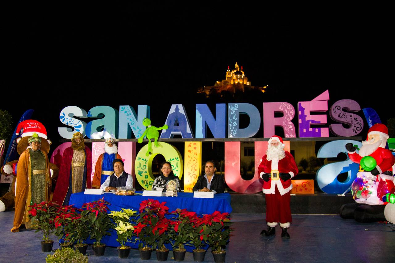Presenta ayuntamiento de San Andrés Cholula “Navidad con Rumbo 2023”