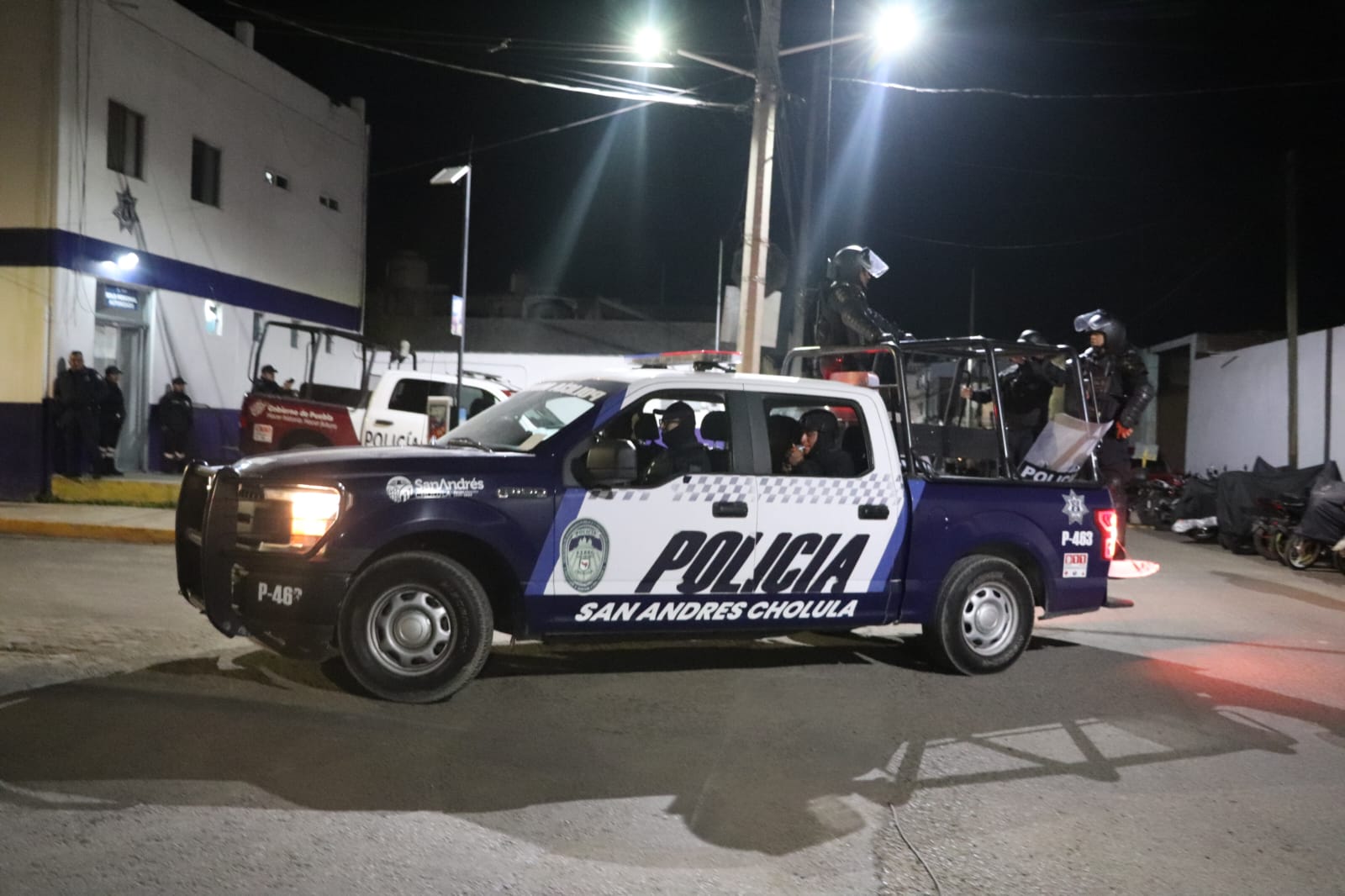 Saldo blanco durante festividad de "Los Animeros" en San Pedro Cholula