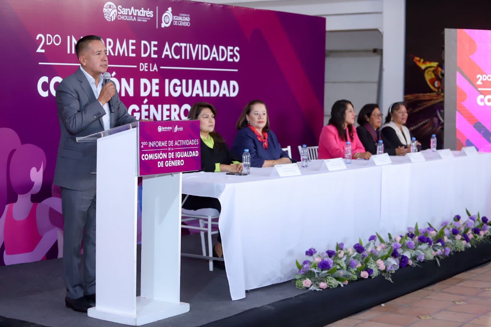 Rinde 2º Informe de Actividades Yvón Gutiérrez Vázquez, presidenta de la Comisión de Igualdad de Género 