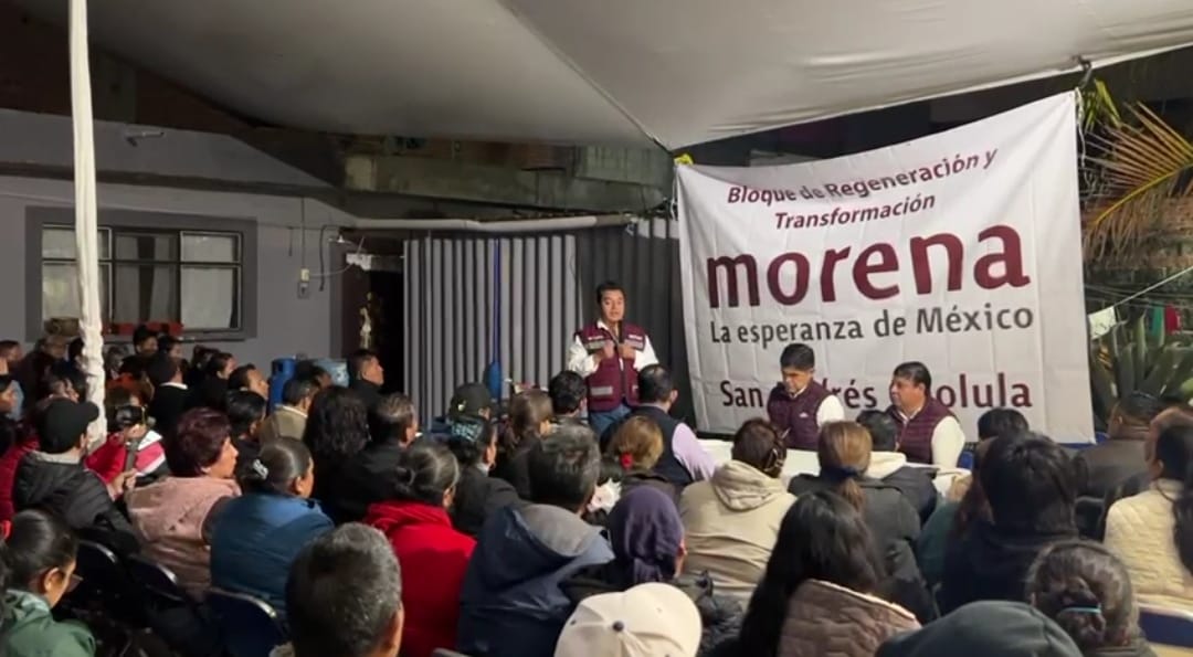 No a la intervención de dos o tres personas en Morena, San Andrés Cholula es de todos: Unidos por San Andrés Cholula 