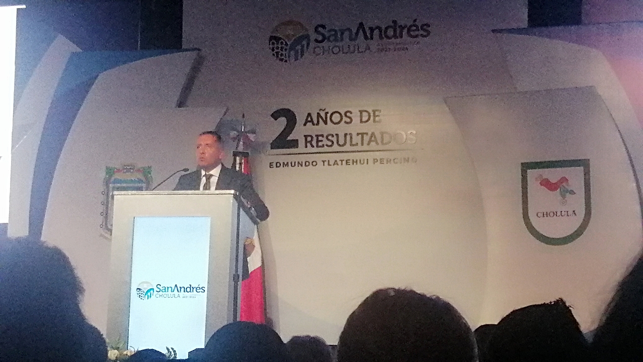 Edmundo Tlatehui presenta Segundo Informe de Gobierno 2023