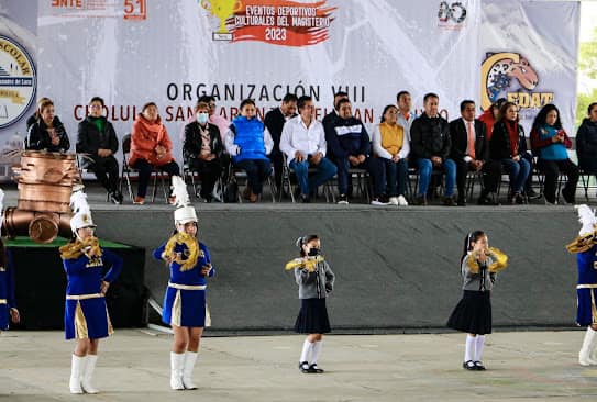 Participa Omar Pérez Torres como invitado especial en los Juegos Magisteriales de San Andrés Cholula