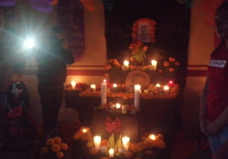 Paola Angon inaugura en Cholula Corredor Metropolitano de Ofrendas 2023