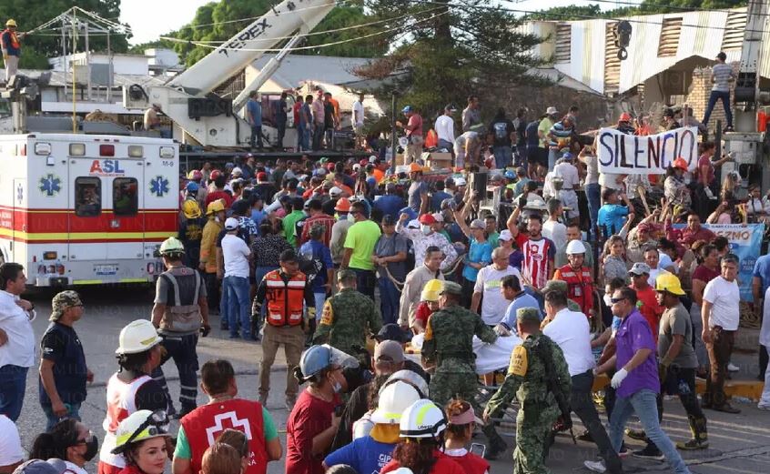 Estos son los presuntos motivos del desplome del techo de la iglesia Santa Cruz en Ciudad Madero, Tamaulipas