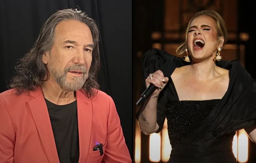Captan a Marco Antonio Solís en concierto de Adele en Las Vegas (Vídeo)