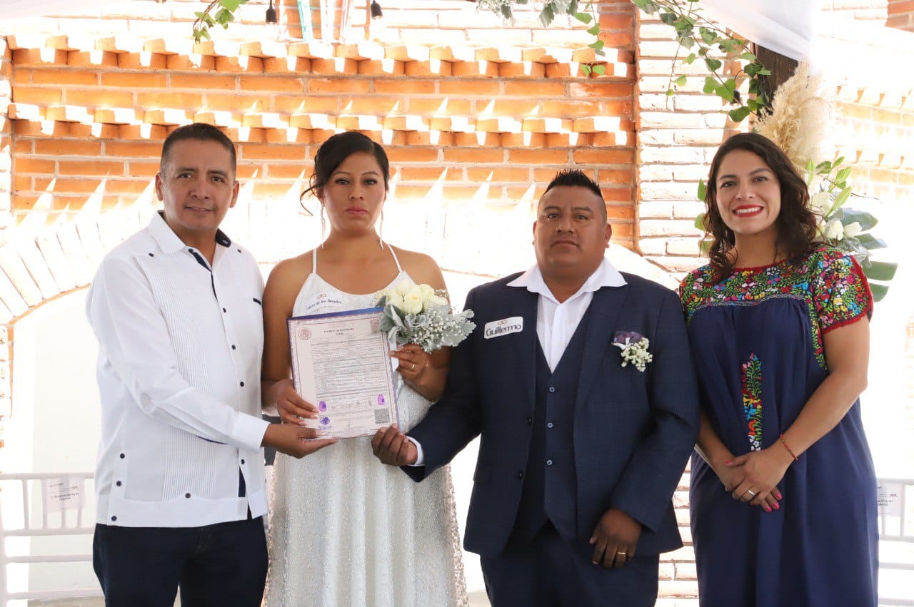 Celebró Mundo Tlatehui la tercera jornada de Bodas Civiles Gratuitas