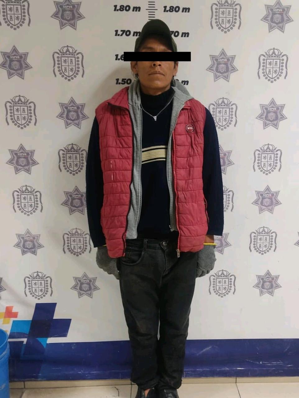 Andrés “N” es detenido por posible robo a casa habitación en Cuautlancingo