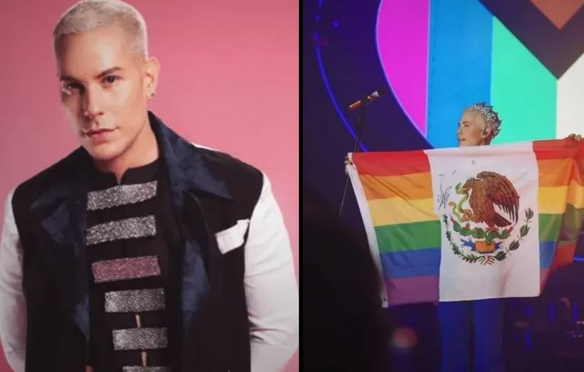 Ésta sería la multa y el arresto que Christian Chavez acataría por fusionar la bandera de México