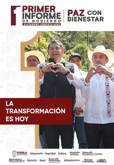 Primer informe de gobierno Alejandro Armenta Mier