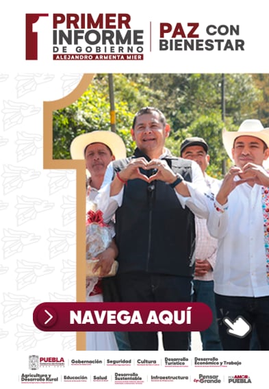 Primer informe de gobierno Alejandro Armenta Mier