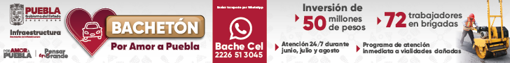 Reporta los baches aquí