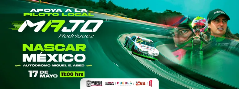 Poblana en NASCAR