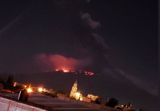 Por actividad del Popocatépetl aplican los protocolos de seguridad (Video)