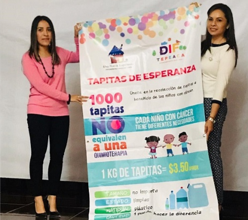 Tecnológico de Tepeaca se suma al proyecto “Tapitas de Esperanza”