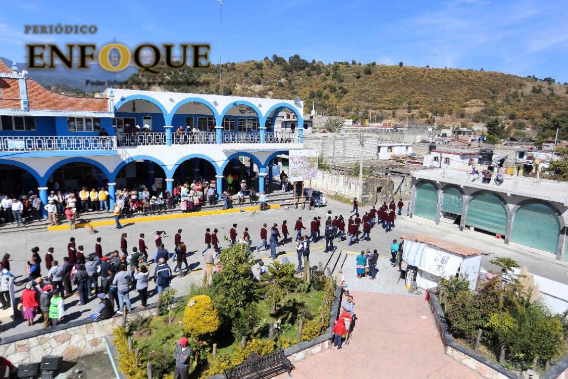 Colocaron alarmas volcánicas en juntas auxiliares de San Nicolás de los Ranchos