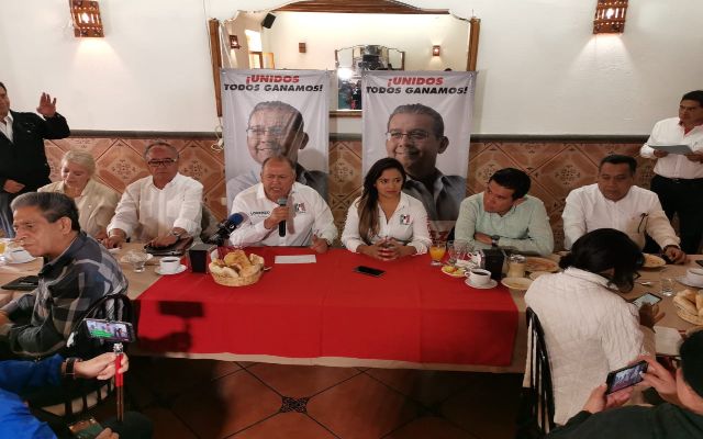 Afirma dirigencia del PRI que campaña de Merino va en ascenso