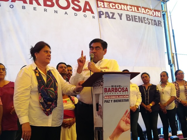 “Conozco la problemática por la que atraviesa cada región del estado”: Barbosa Huerta