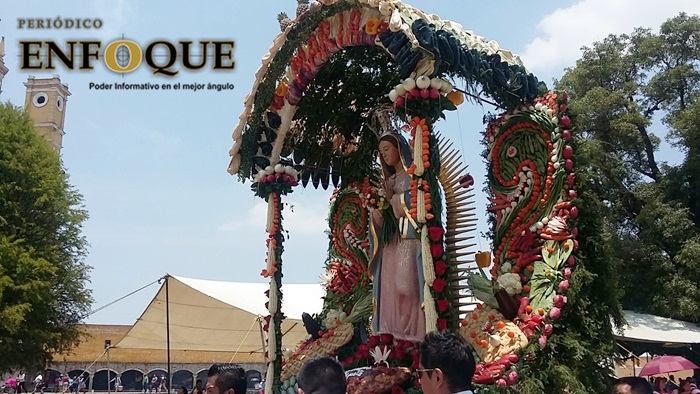 Realizan el Altepeilhuitl o Fiesta del Pueblo en San Pedro Cholula 