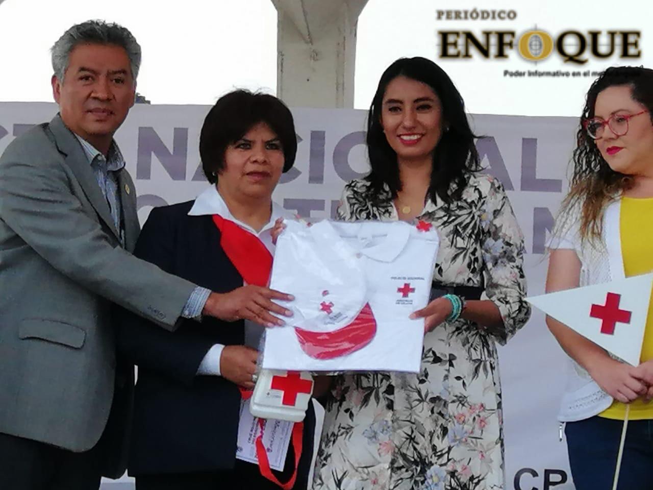 Inicia colecta de la Cruz Roja en Huejotzingo 