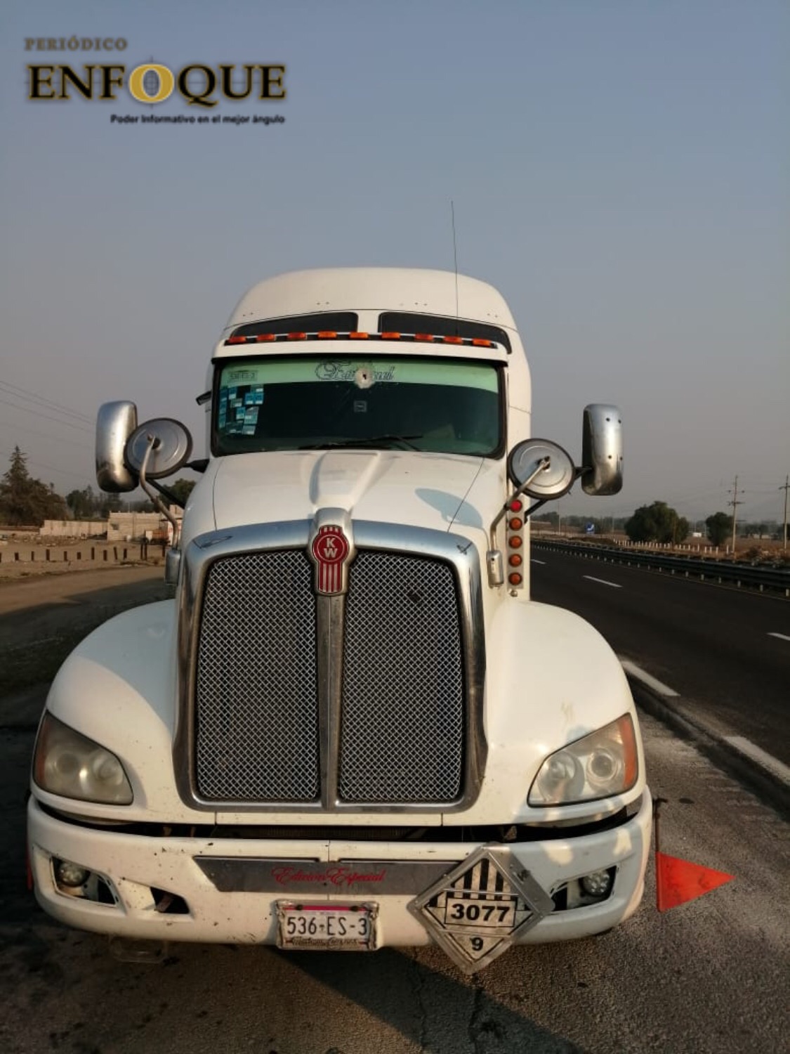 PF frustra asalto a tranco camión en la Puebla-Córdoba 