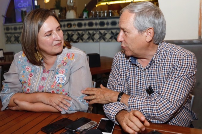 A Miguel Barbosa "le faltan huevos", por eso no debate: Xóchitl Gálvez