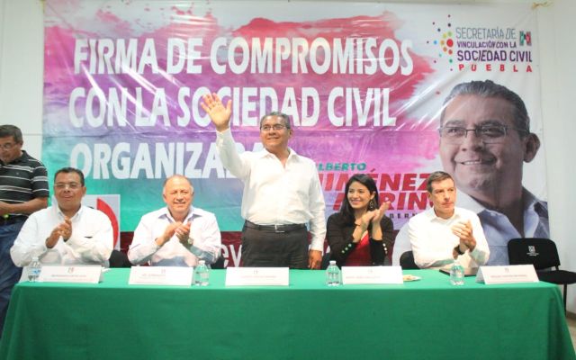 Afirma Merino que se privilegiará a la sociedad civil en su gobierno
