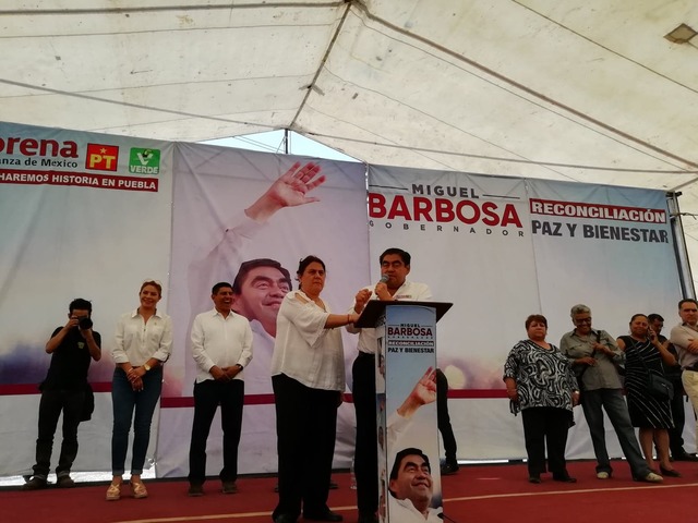 Consolida TEPJF amonestación pública a Barbosa Huerta por actos anticipados de campaña; video fue un descuido, dice Barbosa  