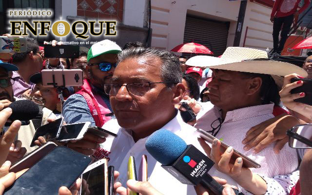 No descarta Jiménez Merino enfrentarse a una elección de estado